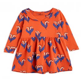 Lily of the Valley LS Dress Red