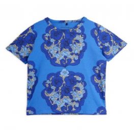 Flower Aop SS Tee Purple