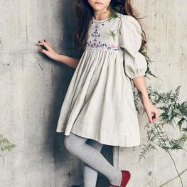 Clover Dress - Oatmeal