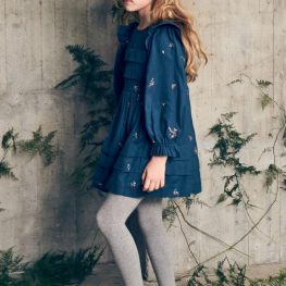 Liesl Dress - Autumn Melody Embroidery