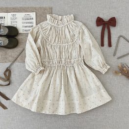 Lupine Dress Swiss Dot