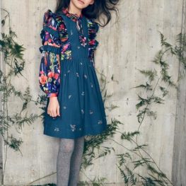 Amberbelle Dress - Autumn Melody Embroidery