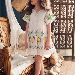 Ava Dress Bit of Blue