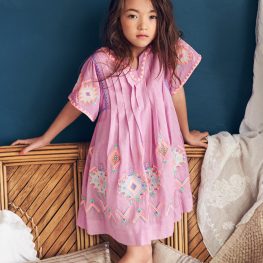 Ava Dress Lavender Magenta