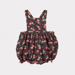 Clam Baby Romper Bright Floral