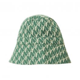 Cedrus Child Hat Emerald Geo Print