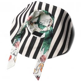 Hat Carolina Black Stripes