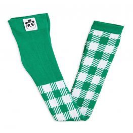 Gingham Check Leggings Green