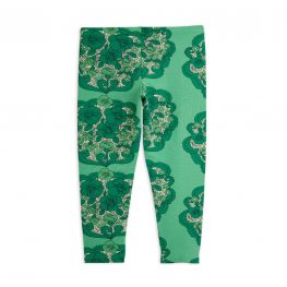 Flower Aop Leggings Green