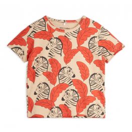 Zebras Aop SS Tee Red