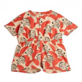 Zebras Aop Summersuit Red