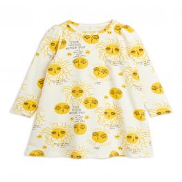 Moon and Sun LS Dress Yellow