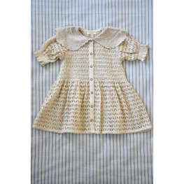 Retro Tunique Natural Lace Fabric