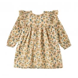 Bisiali Dress Cream Flowers