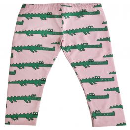 Leggings Pink Crocodile